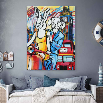 Holiday in London (Original Painting)