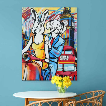 Holiday in London (Original Painting)