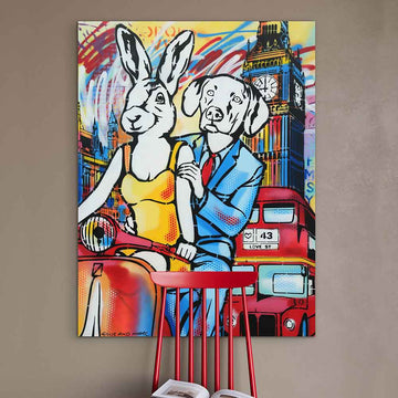 Holiday in London (Original Painting)