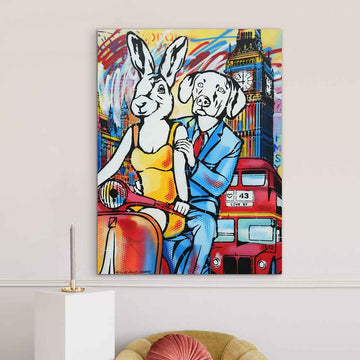 Holiday in London (Original Painting)