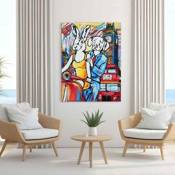 Holiday in London (Original Painting)