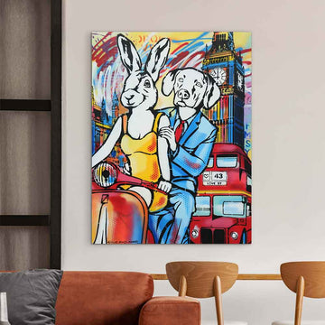 Holiday in London (Original Painting)