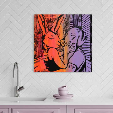 Hot Kiss (Original Painting)
