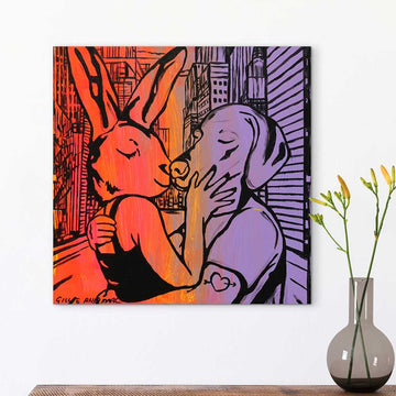 Hot Kiss (Original Painting)