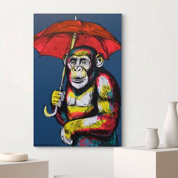 I Love The Rain (Original Painting)