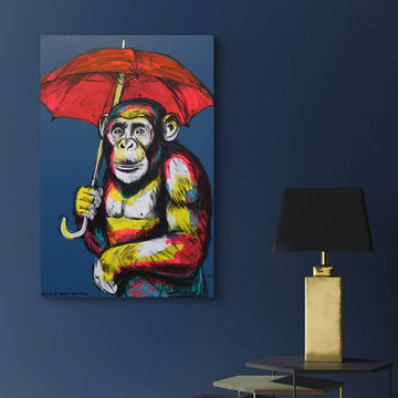 I Love The Rain (Original Painting)