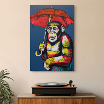 I Love The Rain (Original Painting)