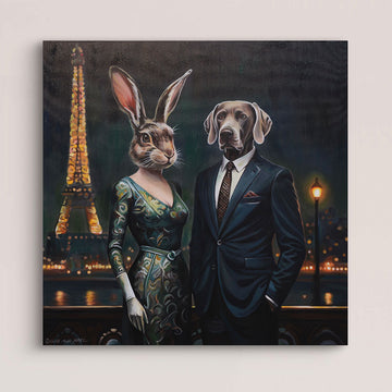 I Love You in Paris (Original Painting)