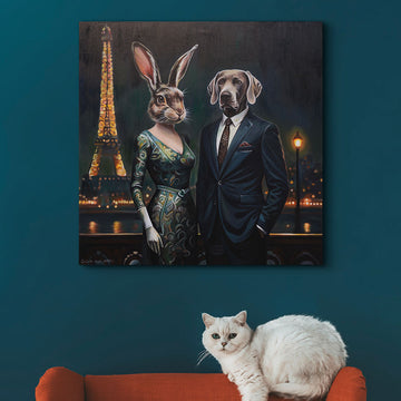 I Love You in Paris (Original Painting)