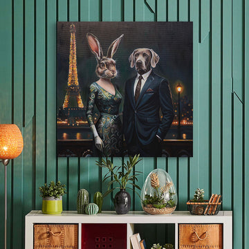 I Love You in Paris (Original Painting)