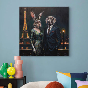 I Love You in Paris (Original Painting)