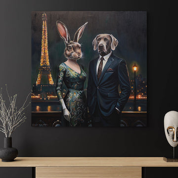 I Love You in Paris (Original Painting)