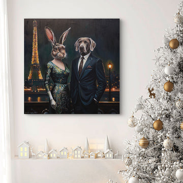 I Love You in Paris (Original Painting)