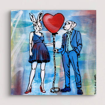 I See Balloons (Original Painting)