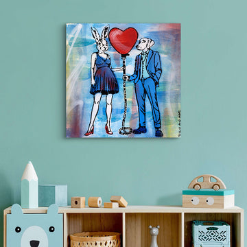 I See Balloons (Original Painting)