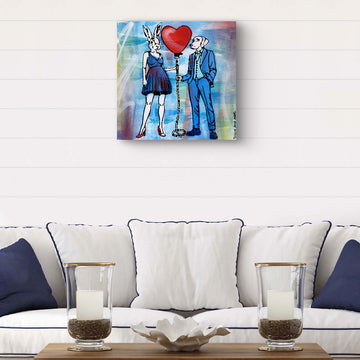 I See Balloons (Original Painting)