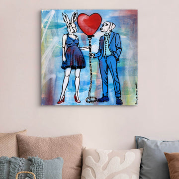 I See Balloons (Original Painting)