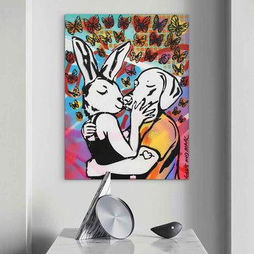 I will always Kiss you back (Original Painting)