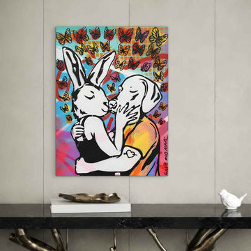 I will always Kiss you back (Original Painting)
