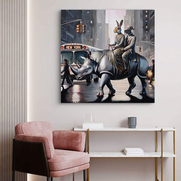 In Love in New York (Original Painting)