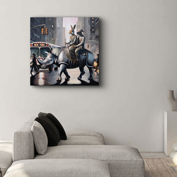 In Love in New York (Original Painting)