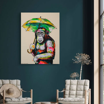 It Looks Like Rain (Original Painting)