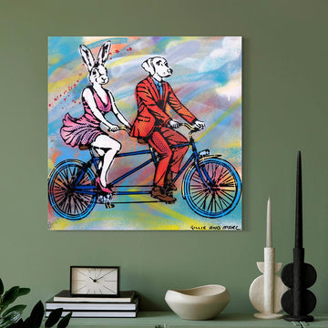 It Takes Two to Make the Journey (Original Painting)