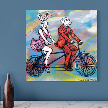 It Takes Two to Make the Journey (Original Painting)