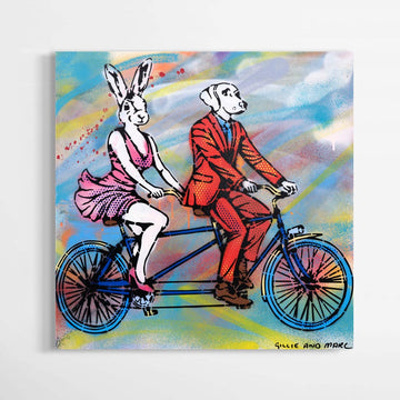 It Takes Two to Make the Journey (Original Painting)