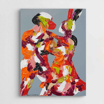 It Takes Two to Tango (Original Painting)