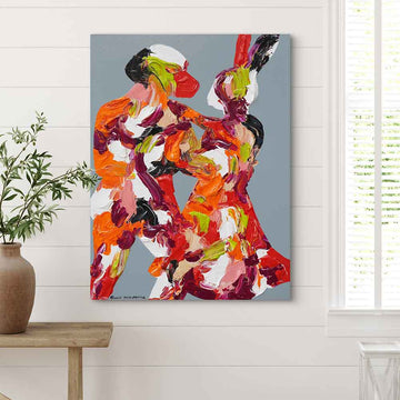 It Takes Two to Tango (Original Painting)