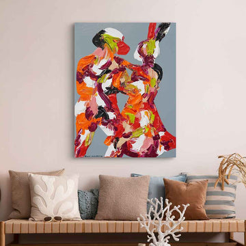 It Takes Two to Tango (Original Painting)