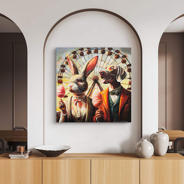 It Was Love at First Bite (Original Painting)