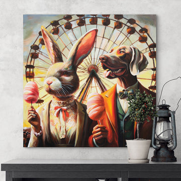 It Was Love at First Bite (Original Painting)