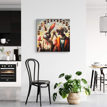 It Was Love at First Bite (Original Painting)