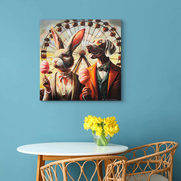 It Was Love at First Bite (Original Painting)