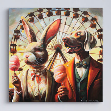 It Was Love at First Bite (Original Painting)