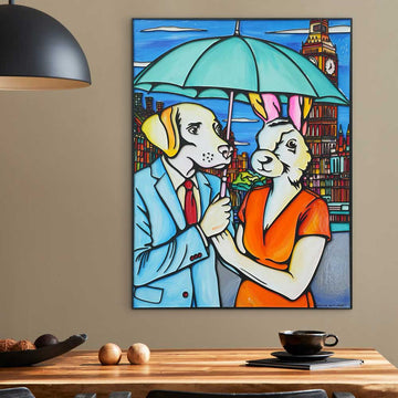 It Was Raining Love (Original Painting)