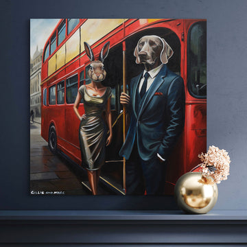 It Was a Magical Night That They Would Never Forget (Original Painting)