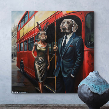 It Was a Magical Night That They Would Never Forget (Original Painting)