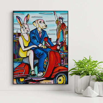 It Was a Ride They Would Never Forget (Original Painting)