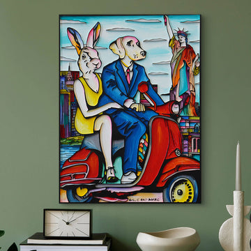 It Was a Ride They Would Never Forget (Original Painting)