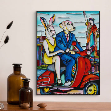 It Was a Ride They Would Never Forget (Original Painting)