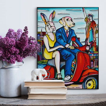 It Was a Ride They Would Never Forget (Original Painting)