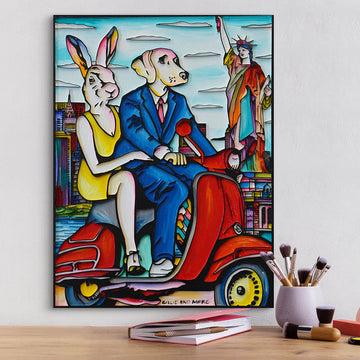 It Was a Ride They Would Never Forget (Original Painting)