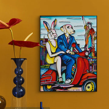 It Was a Ride They Would Never Forget (Original Painting)