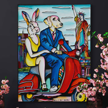 It Was a Ride They Would Never Forget (Original Painting)