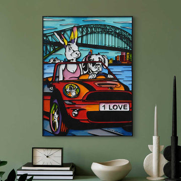 It Was a Day They Would Never Forget (Original Painting)