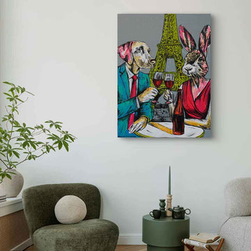 It’s Wine O’Clock (Original Painting)