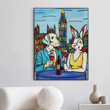 It’s Wine O’Clock (Original Painting)